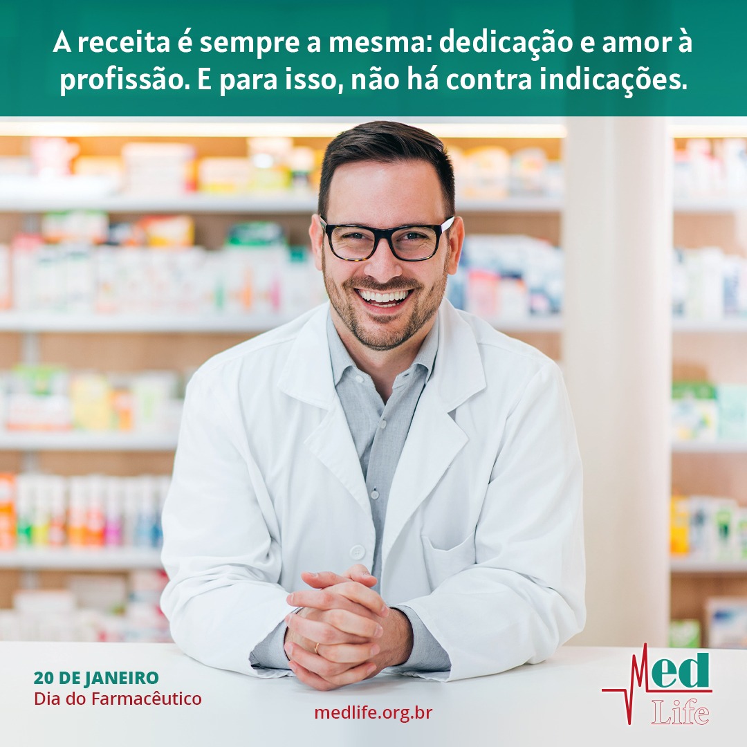 Homenagem Aos Farmacêuticos Med Life