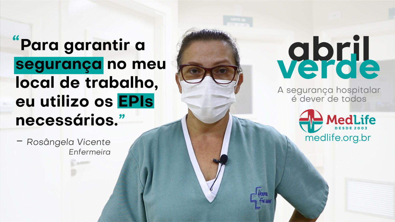 Abril Verde – Segurança no trabalho da equipe de enfermagem - Med Life