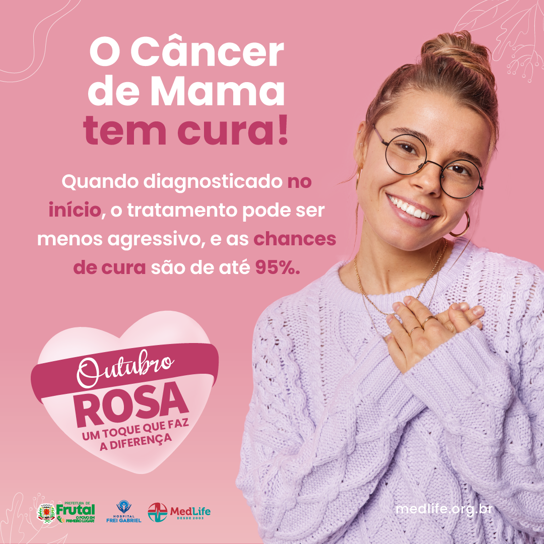 Outubro Rosa – o câncer de mama tem cura! - Med Life