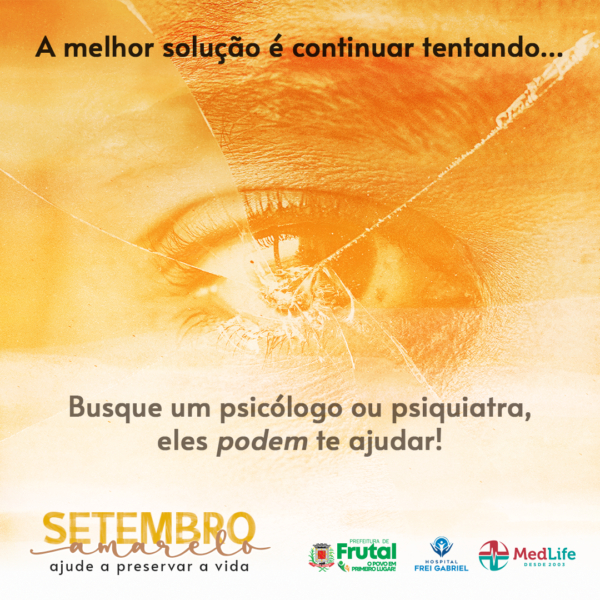 Setembro Amarelo A Melhor Solu O Buscar Ajuda Med Life