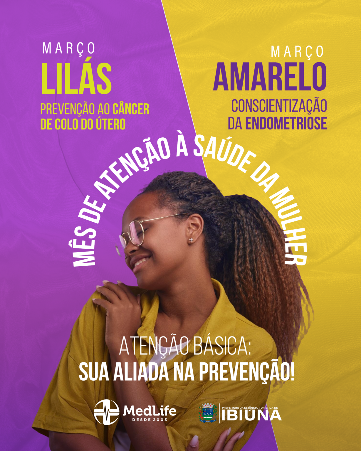 Março Lilás e Março Amarelo - Med Life